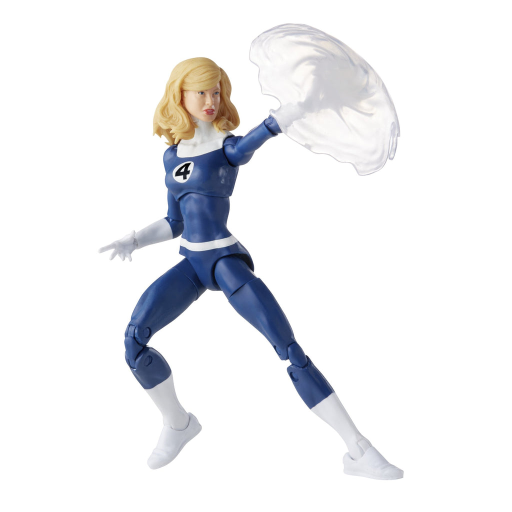 Marvel Legends Retro Fantastic Four: Invisible Woman Action Figure, 6 Inch 5010993842551