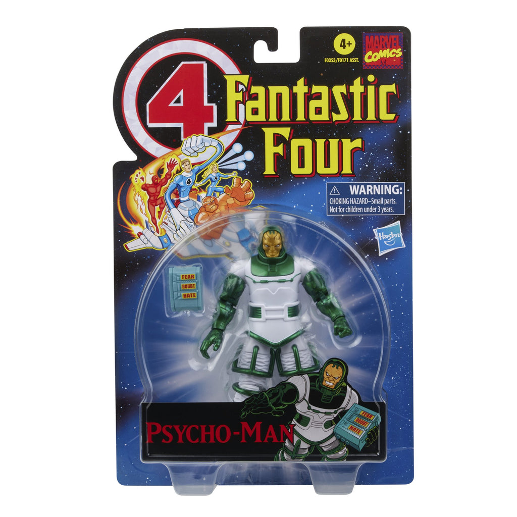 Marvel Legends Retro Fantastic Four: Psycho-Man Action Figure, 6 Inch 5010993842537