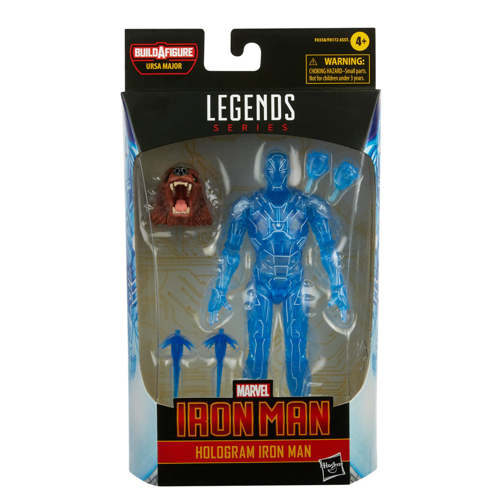 Marvel Legends Comic Hologram Iron Man Action Figure, 6 Inch 5010993791118