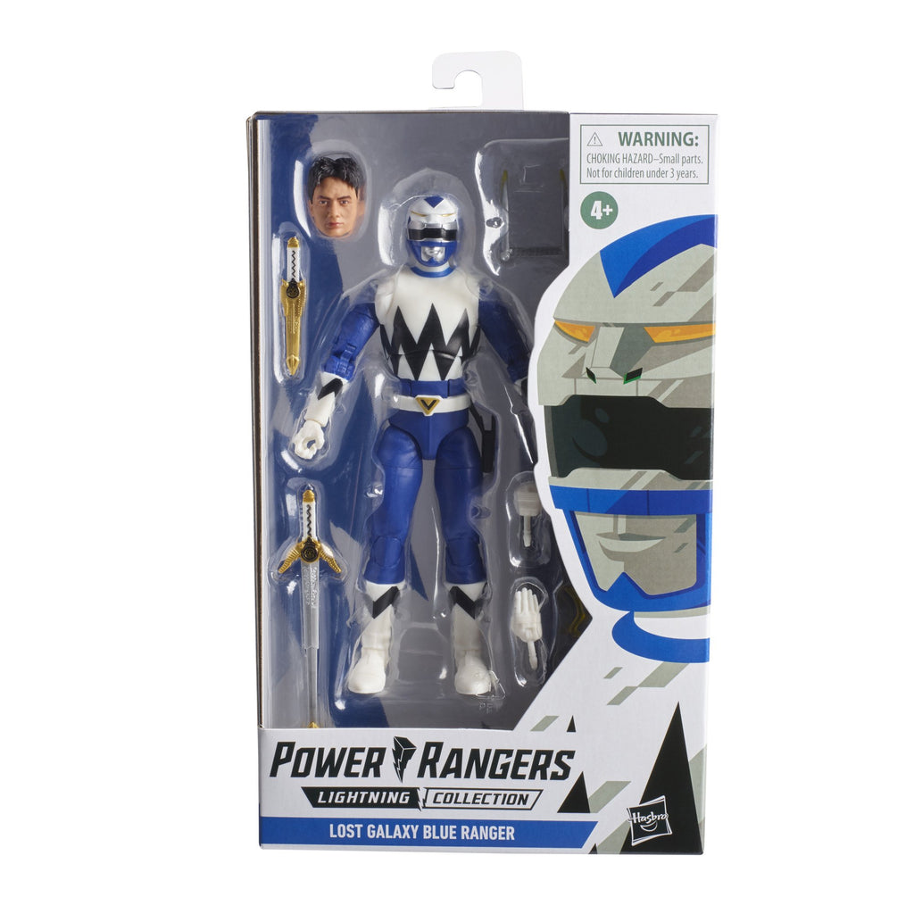 Power Rangers Lightning Collection 6" Lost Galaxy Blue Ranger 195166102061