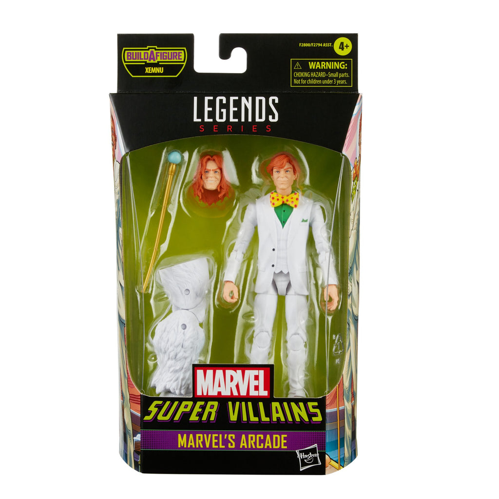 Marvel Legends Super Villains Arcade Action Figure 6-Inch 5010993834686