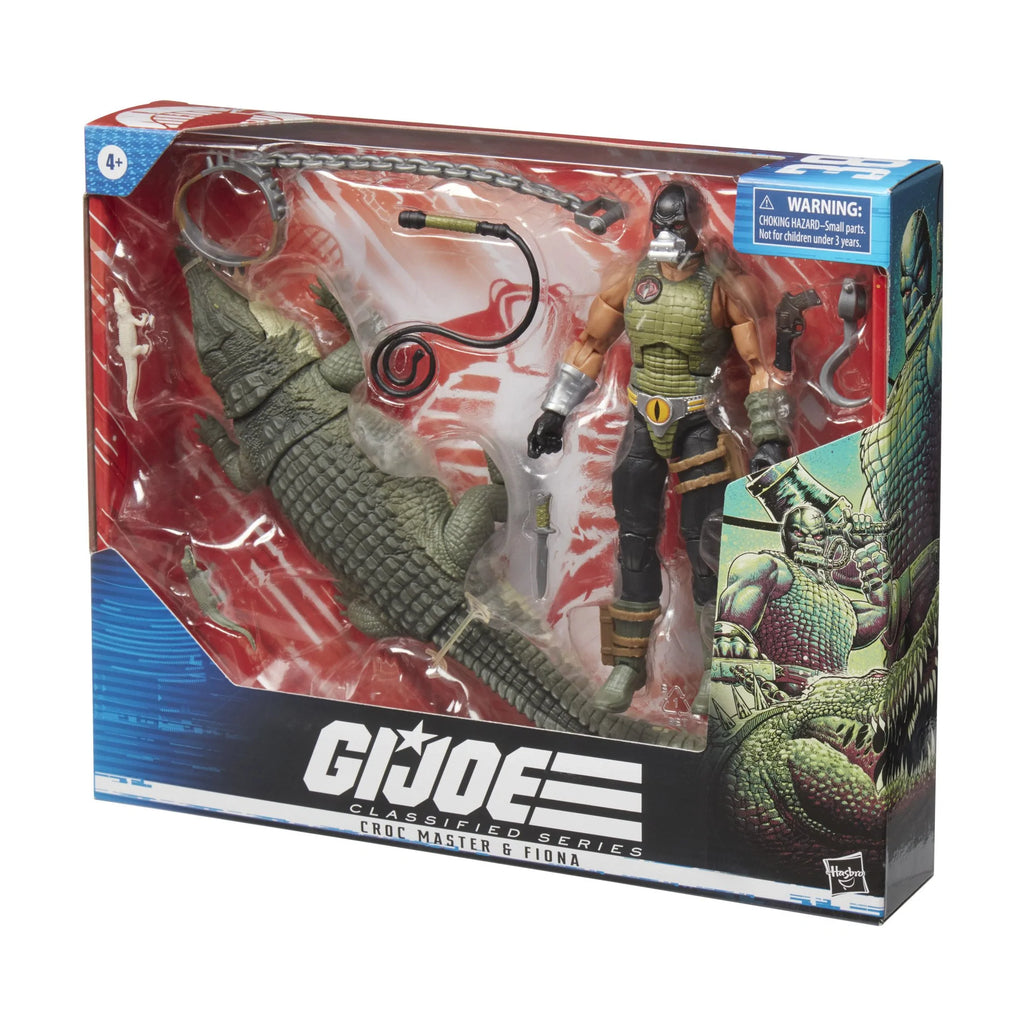 G.I. Joe Classified Series Croc Master & Fiona 6-Inch Action Figure 5010993937806