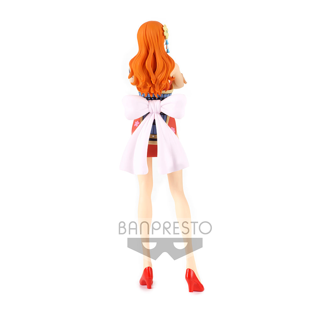 nami white dress One Piece Glitter & Glamours Nami Wanokuni Style-II (Ver.A) Figure