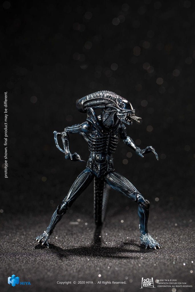 HIYA Aliens: Blue Alien Warrior PX 1/18 Scale Figure 6957534200977