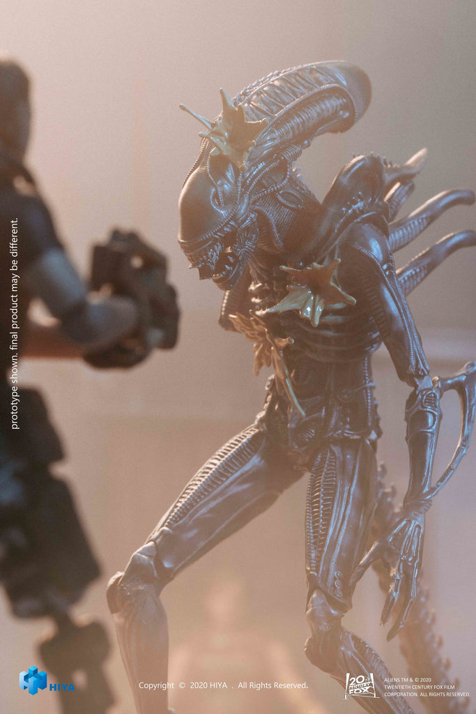 HIYA Aliens: Battle Damage Alien Warrior PX 1/18 Scale Figure