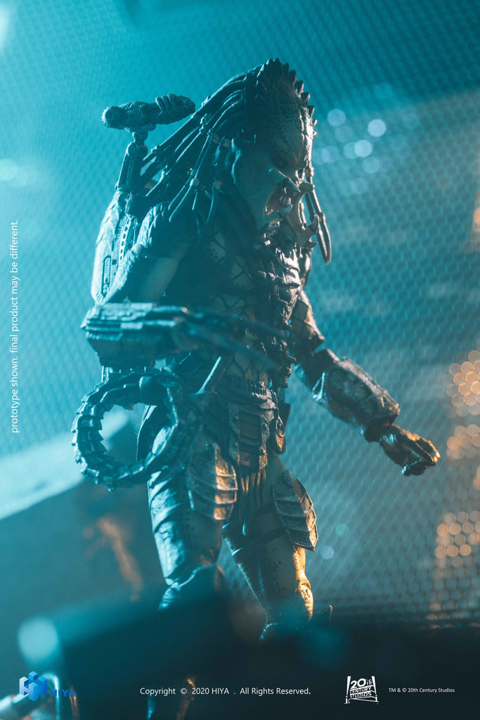 HIYA AVP 2 Wolf Predator (UNMASKED) PX 1/18 Scale Figure