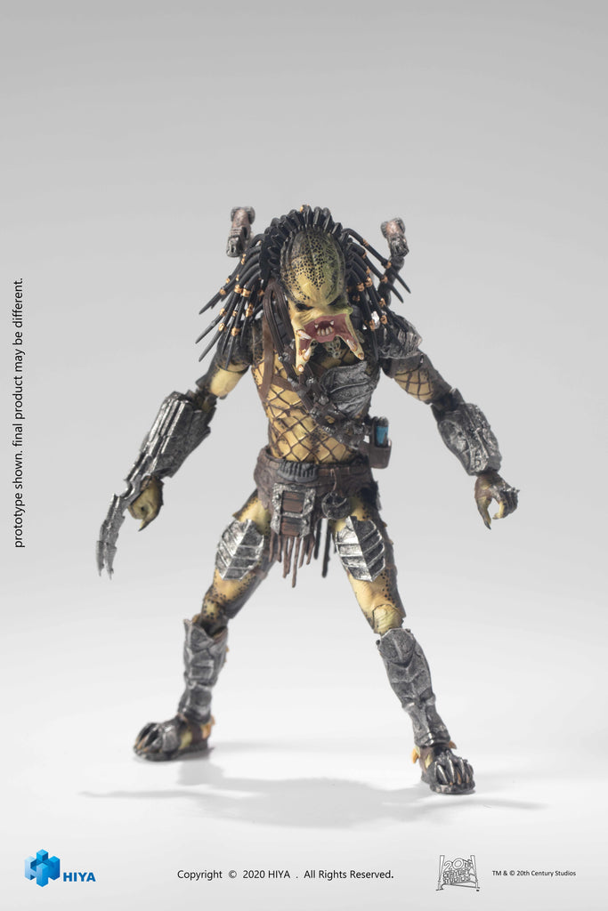 HIYA AVP 2 Wolf Predator (UNMASKED) PX 1/18 Scale Figure