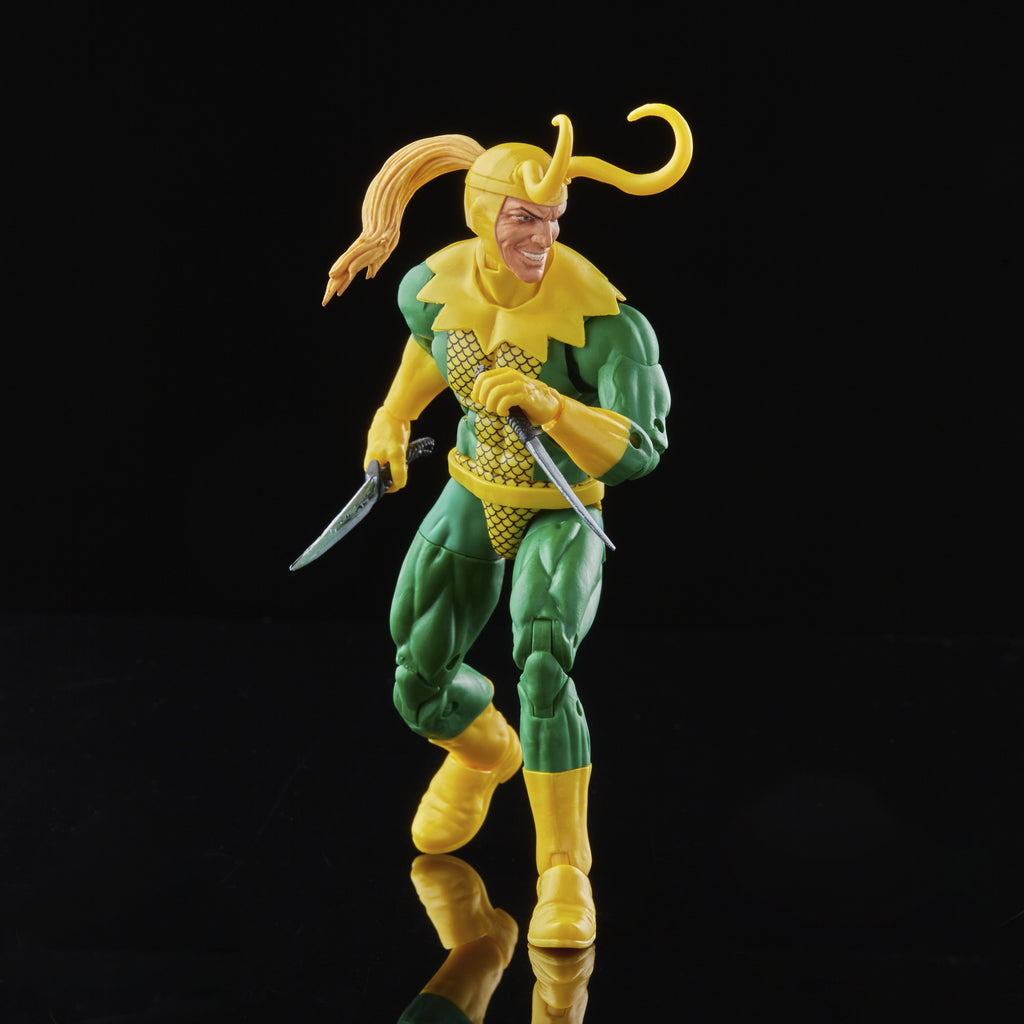 Retro Style Marvel Legends 6-Inch Loki Action Figure 501099398608