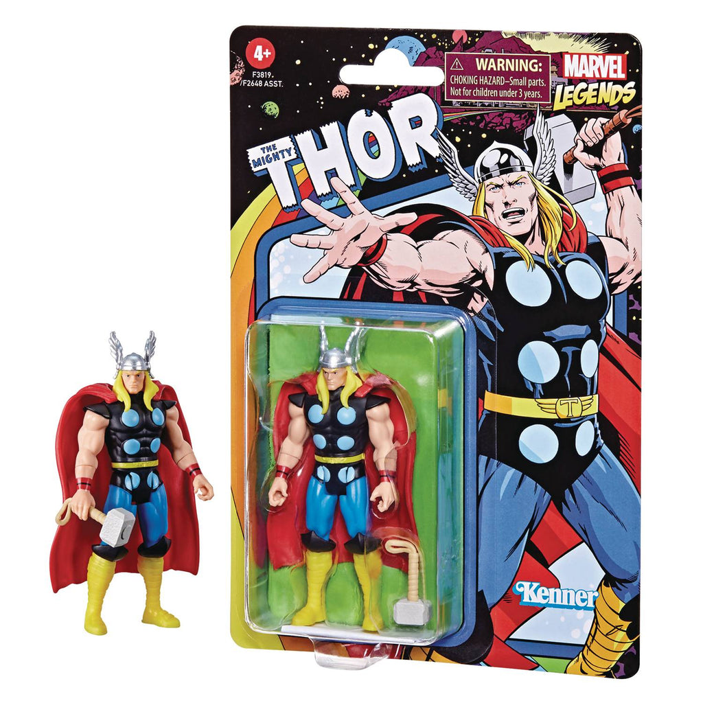 Retro Kenner Marvel Legends: Thor 3.75" Action Figure 5010993955640