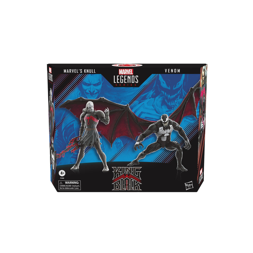Marvel Legends Knull and Venom 2-Pack Action Figures, 6 Inch