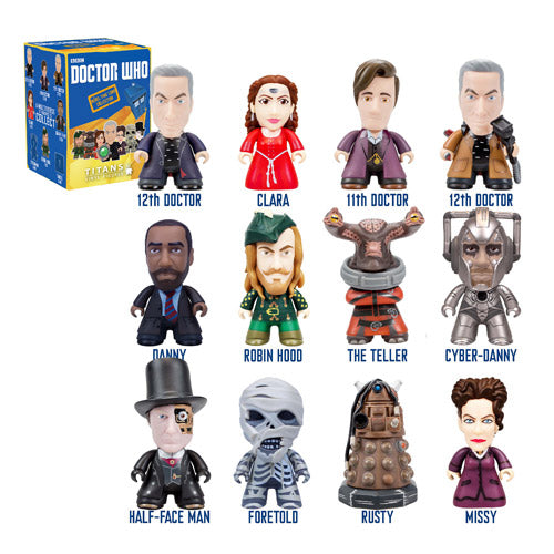 Doctor Who Titans Rebel Time Lord Collection Random Mini Figure list 5052473078005