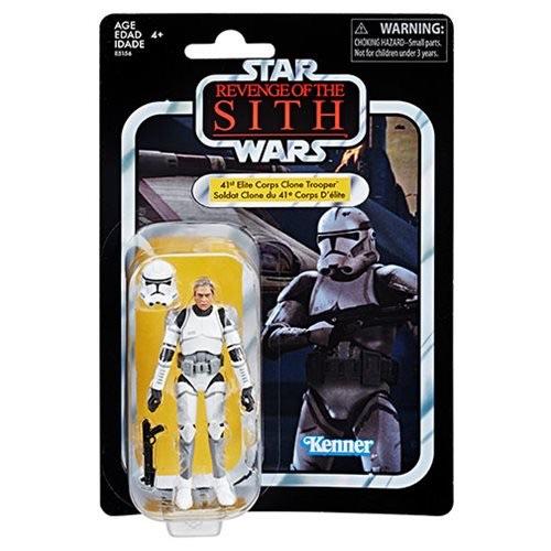 Star Wars The Vintage Collection 41st Elite Corps Clone Trooper Figure 3.75 Inches 630509805556