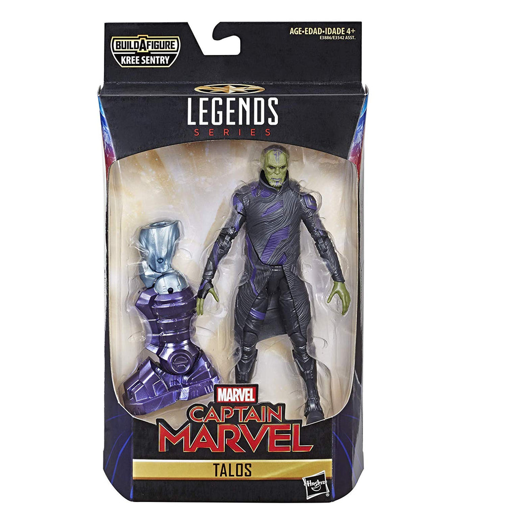 Marvel Legends Captain Marvel Talos Action Figure, 6-inch 630509775484