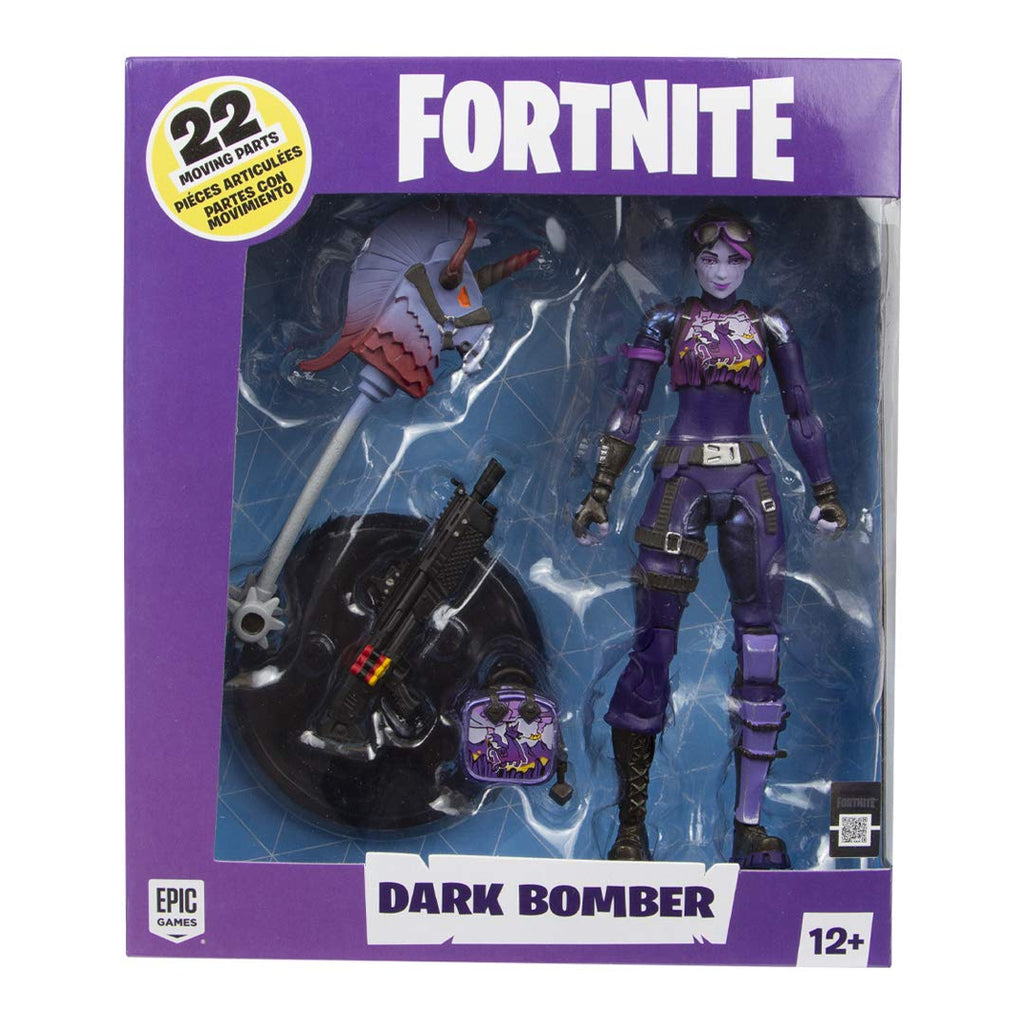 Fortnite Series 1 Dark Bomber 7-Inch Action Figure 787926106114
