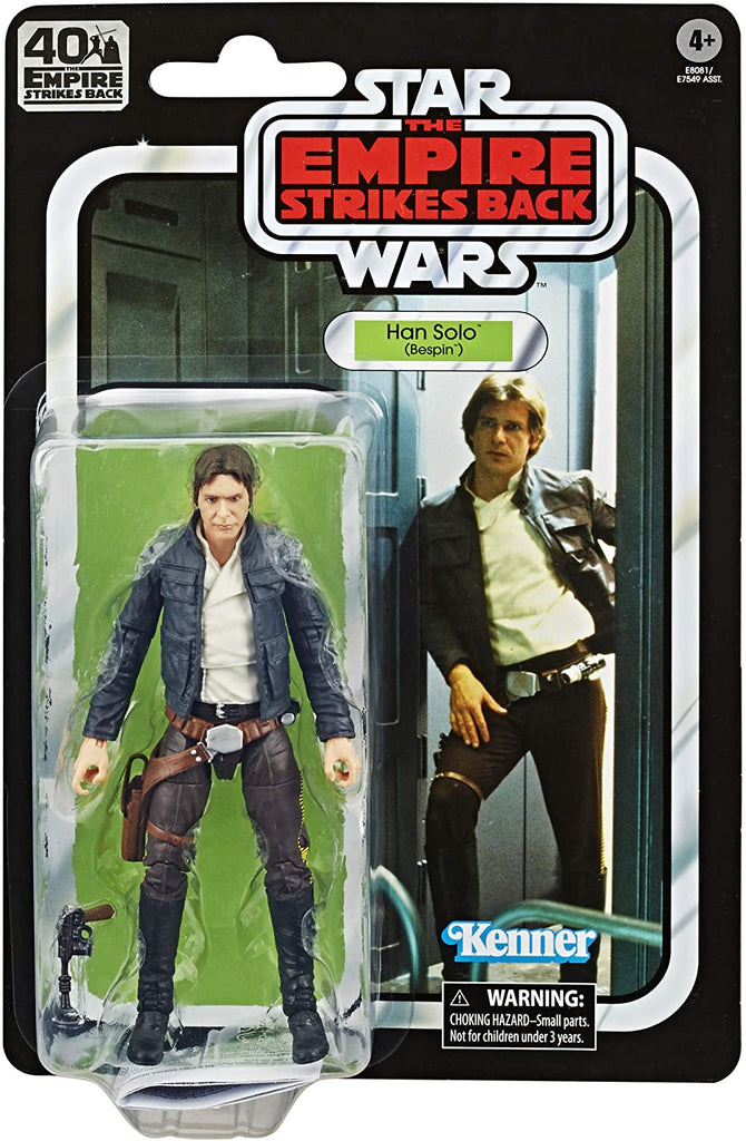 Star Wars The Black Series Han Solo (Bespin) 6-inch Scale The Empire Strikes Back 40TH Anniversary Collectible Figure 5010993678549
