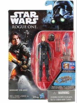 Star Wars Rogue One Sergeant Jyn Erso Imperial Infiltrator Figure 3.75 Inches