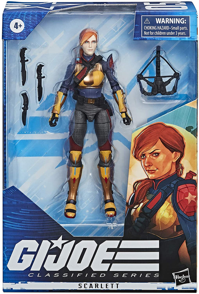 G.I. Joe Classified Series Scarlett 6-Inch Action Figures 5010993662432