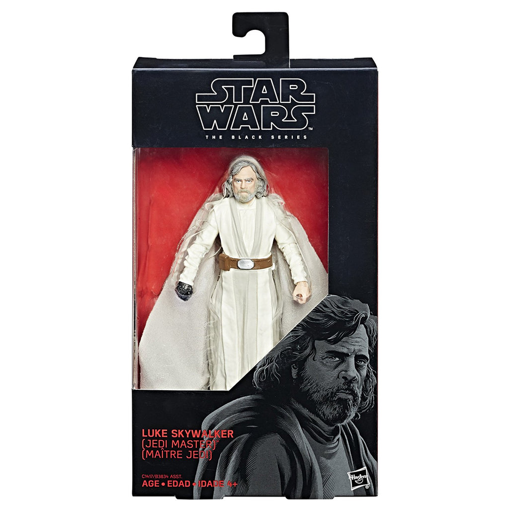 Star Wars The Black Series Episode 8 Luke Skywalker (Jedi Master), 6-inch in box
