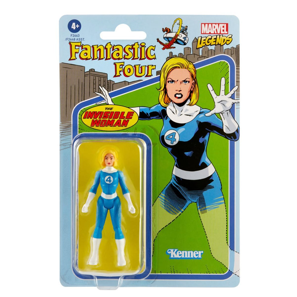 Marvel Legends in Retro Kenner Style: Invisible Woman 3.75 inch figure 5010993848843