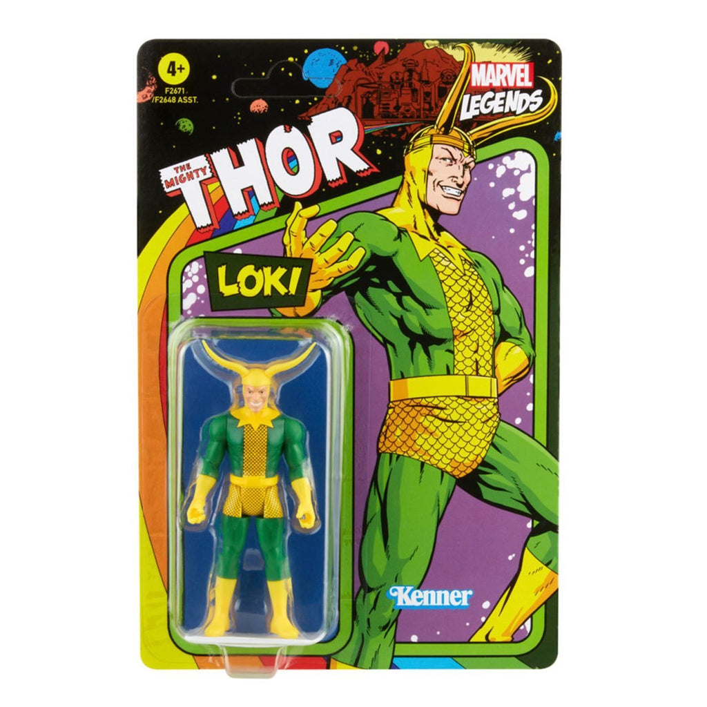 Marvel Legends in Retro Kenner Style: Loki 3.75 inch figure 5010993849017