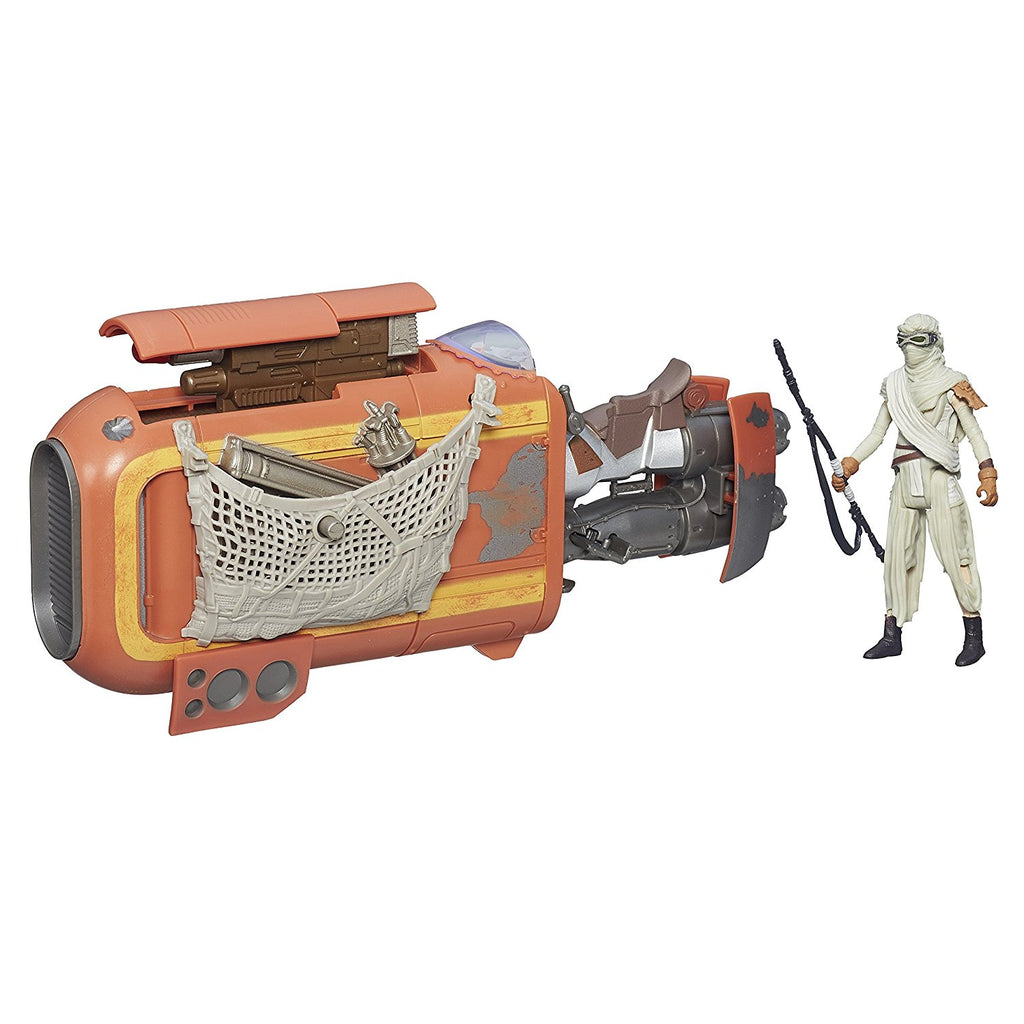 Star Wars The Force Awakens 3.75-inch Vehicle Rey’s Speeder Bike (Jakku) 630509340576