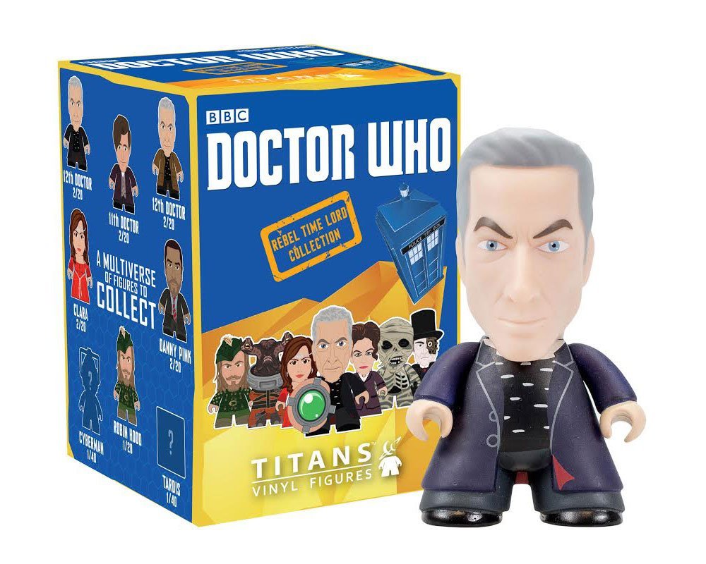 Doctor Who Titans Rebel Time Lord Collection Random Mini Figure 5052473078005