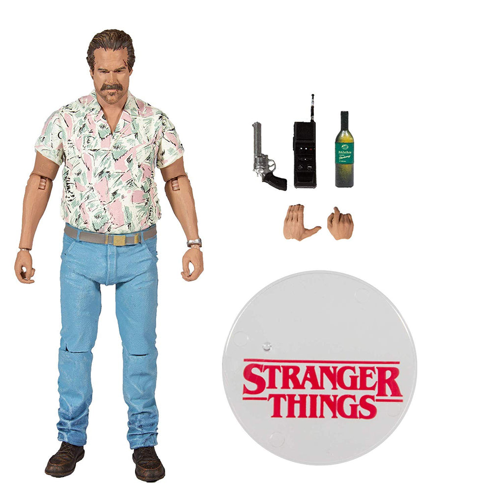 Stranger Things Chief Hopper (Date Night) 7-Inch Action Figure 787926105629