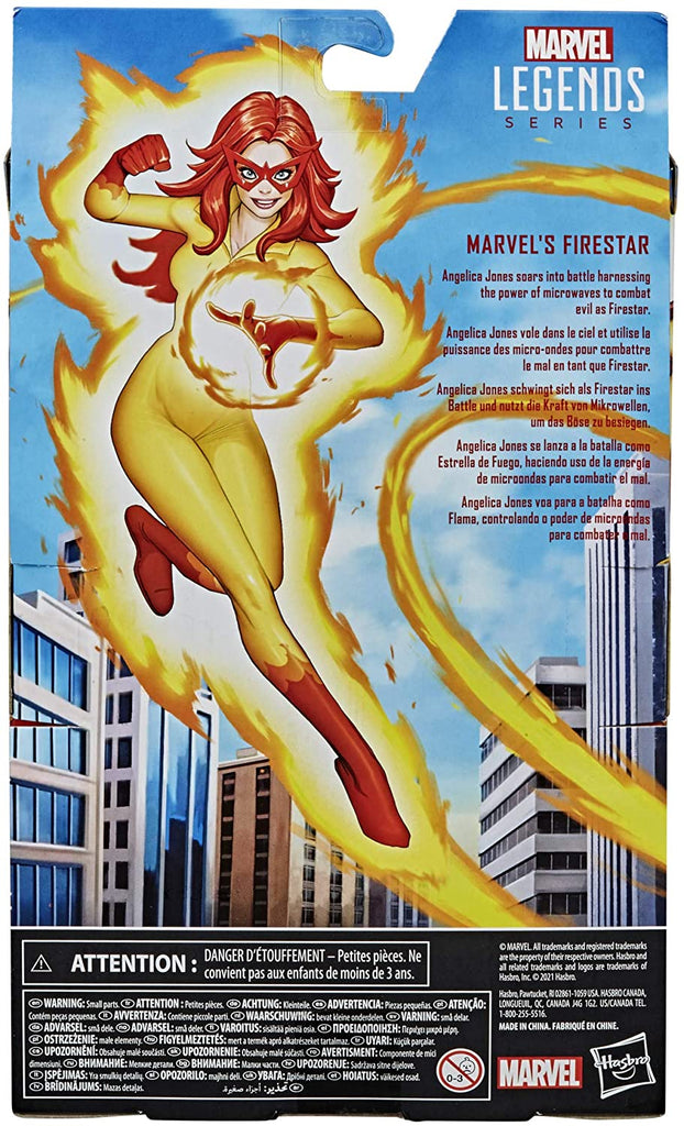 Marvel Legends Amazing Spider-Man and Friends Firestar Action Figure 6 Inch 5010993792504