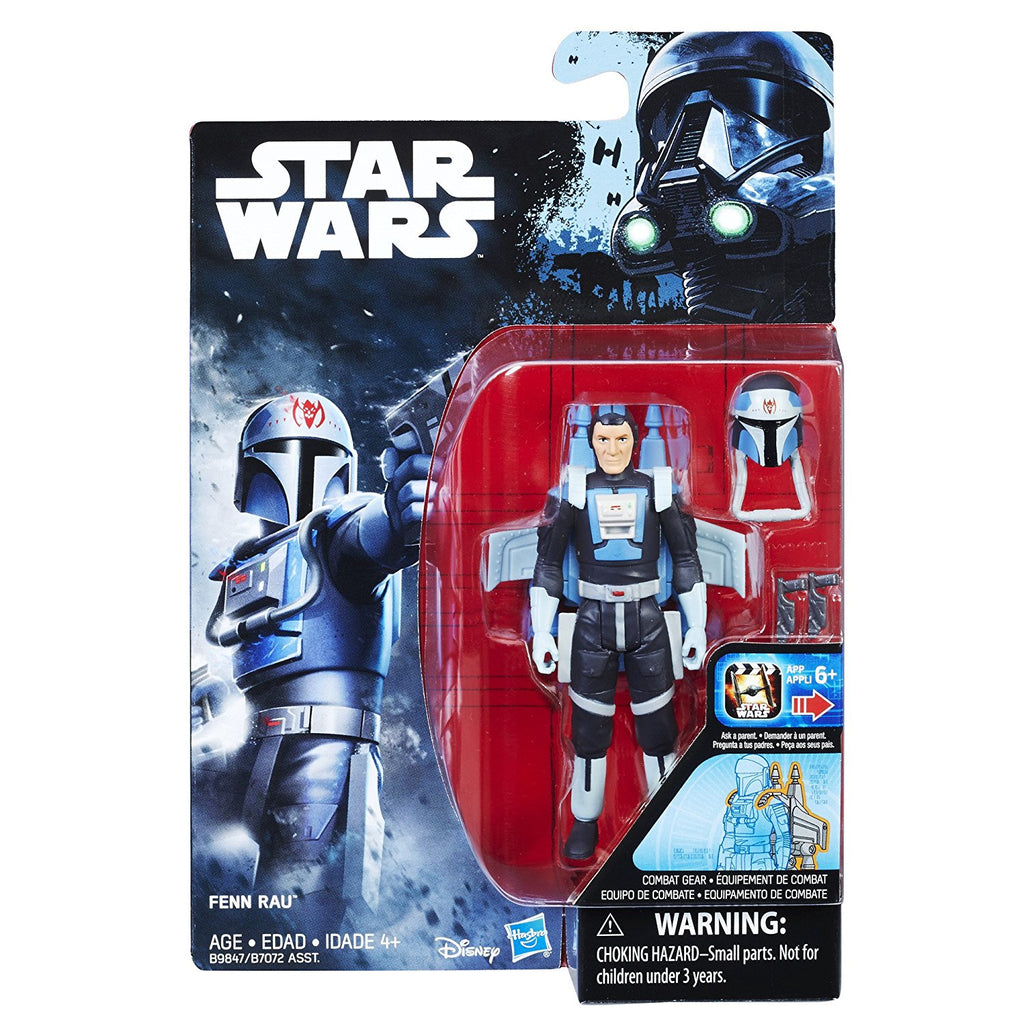 Star Wars Rebels Fenn Rau Figure 3.75 Inches in Package