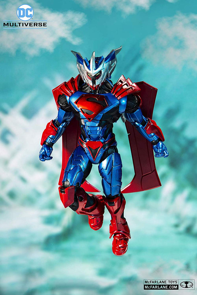 DC Multiverse Armored Wave 1 Superman Unchained Armor 7-Inch Action Figure 787926156027