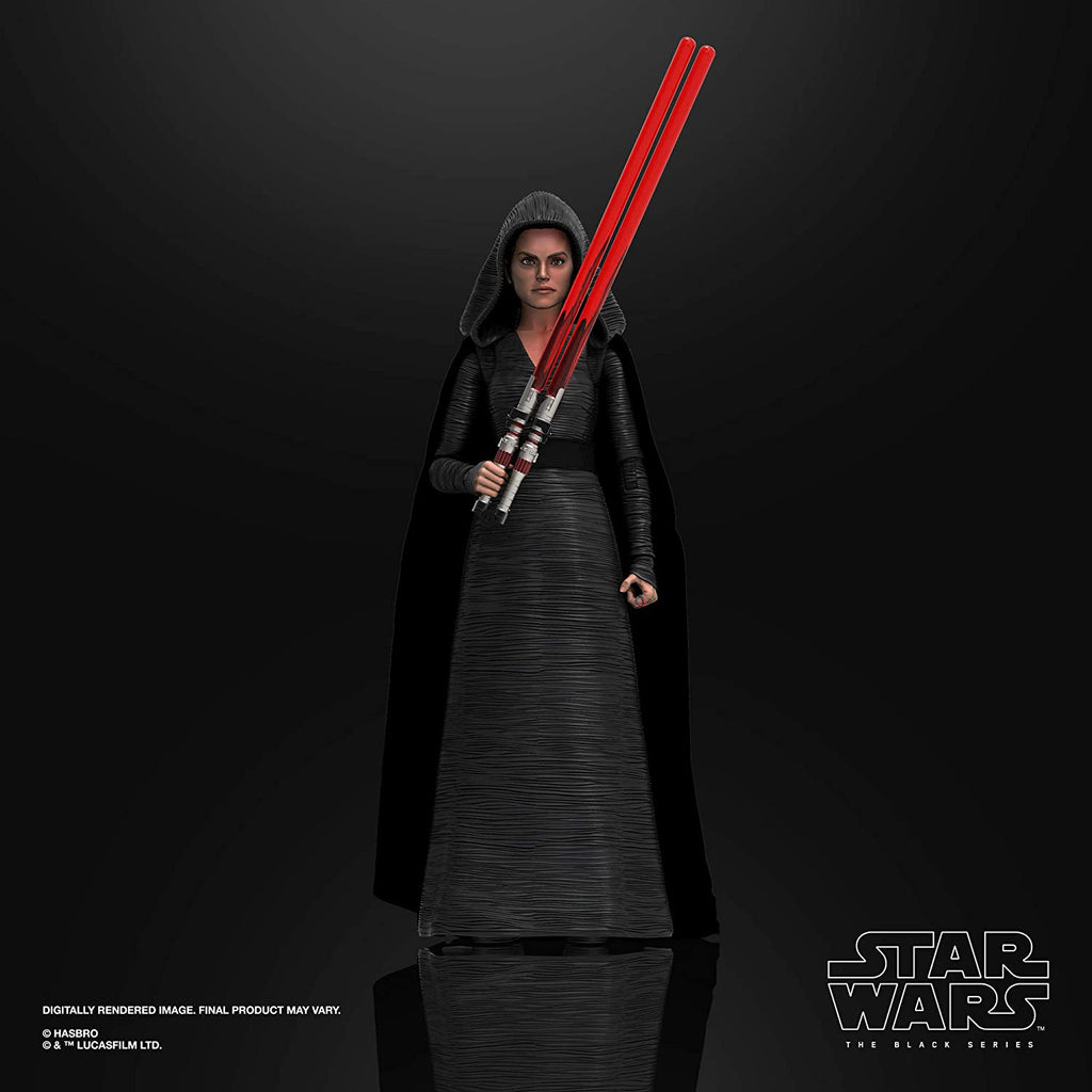 Black Series Star Wars: The Rise of Skywalker - Rey (Dark Side Vision) 6 inch Action Figure 5010993790012