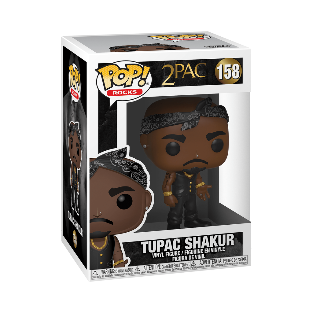 Funko Pop Rocks: Tupac Shakur (Vest with Bandana)